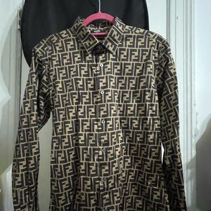 Fendi Men’s Long Sleeve Shirt
